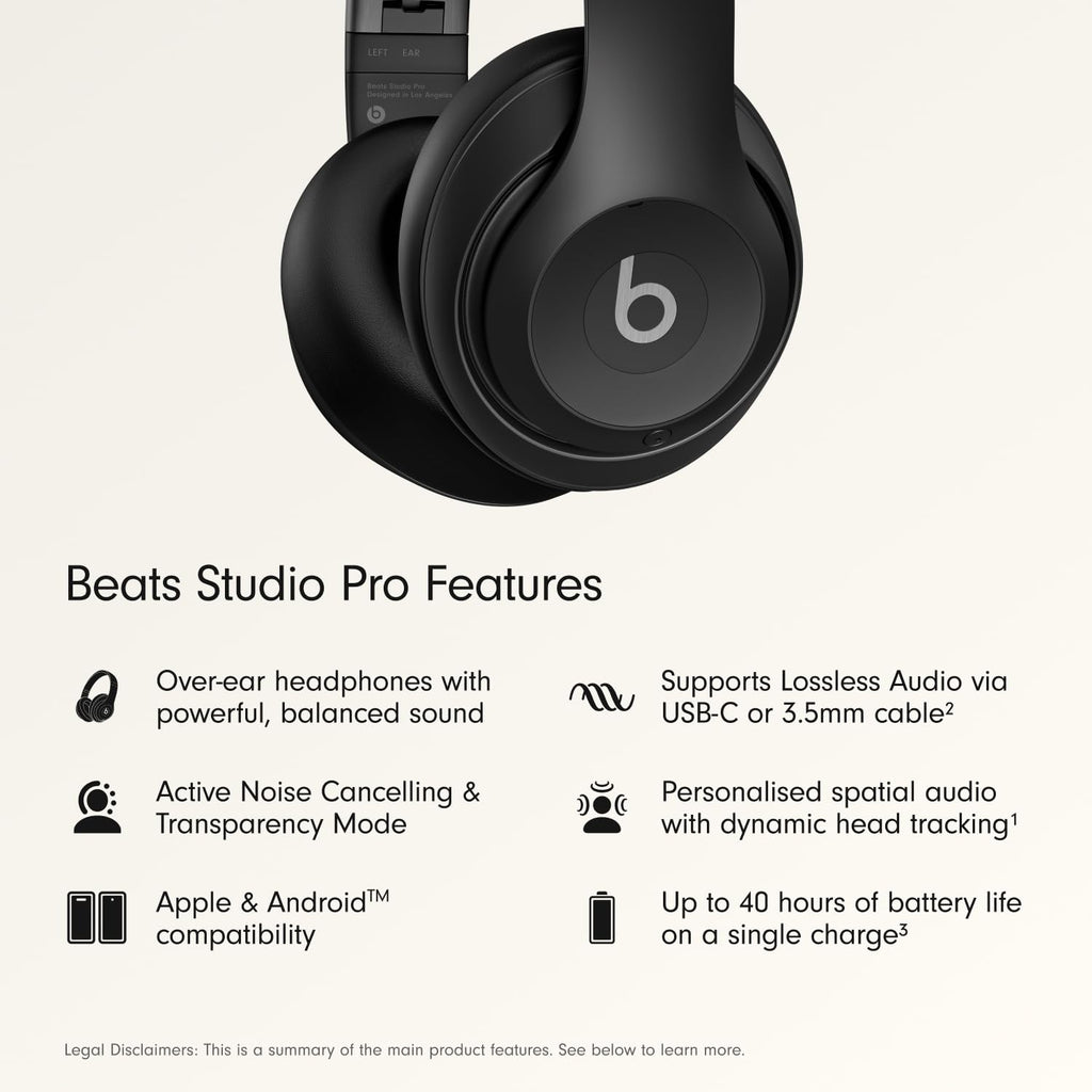 Beats Studio Pro with AppleCare+ for Headphones (2 Years) - Sandstone