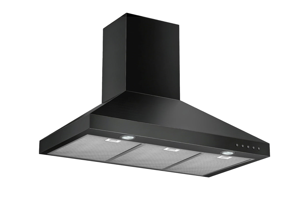 Hauslane Wall Mount Range Hood 30 Inch Convertible 350-750 CFM Low Noise