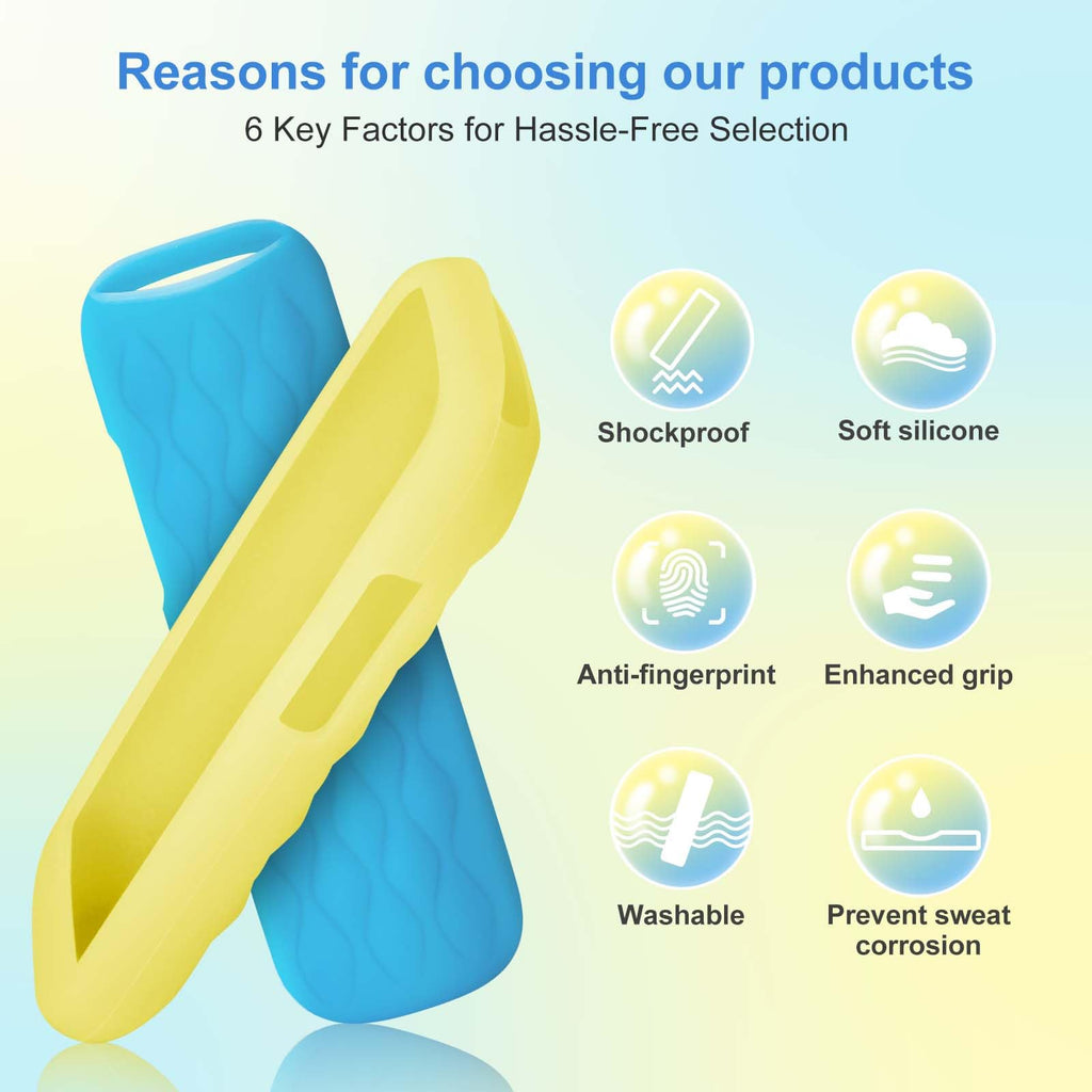 for Roku-Remote-Cover,Glow in The Dark Silicone Protective Case