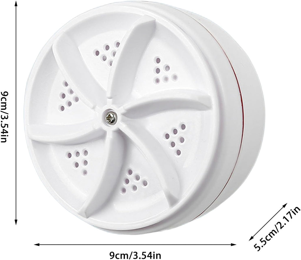 Mini Dishwasher & Washing Machine, Portable Usb Sink Washing Machine, White
