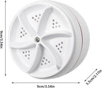 Mini Dishwasher & Washing Machine, Portable Usb Sink Washing Machine, White