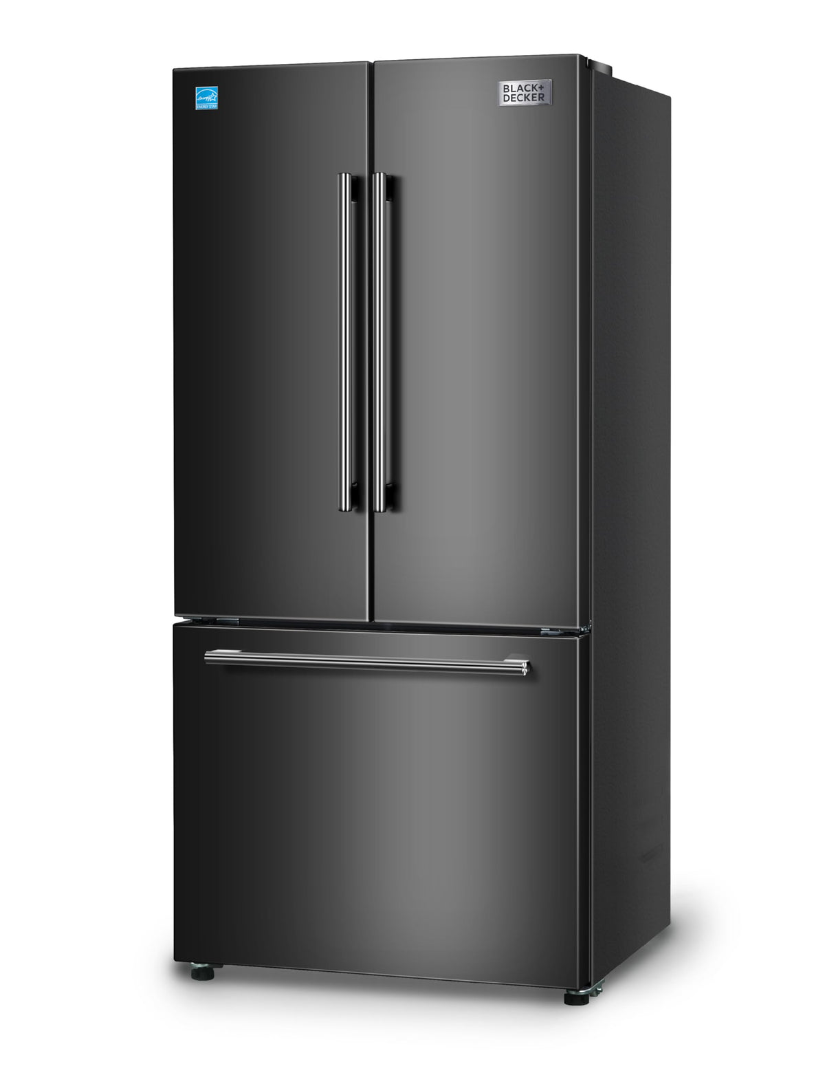 BLACK+DECKER 14 Cu. Ft. Convertible Freezer Refrigerator, Upright Freezer with Glass Shelves, ENERGY STAR rated, Frost Free, BUC1400XB, Black