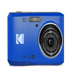 KODAK PIXPRO FZ45 16MP Compact Digital Camera, 4X Optical Zoom, AA, Black