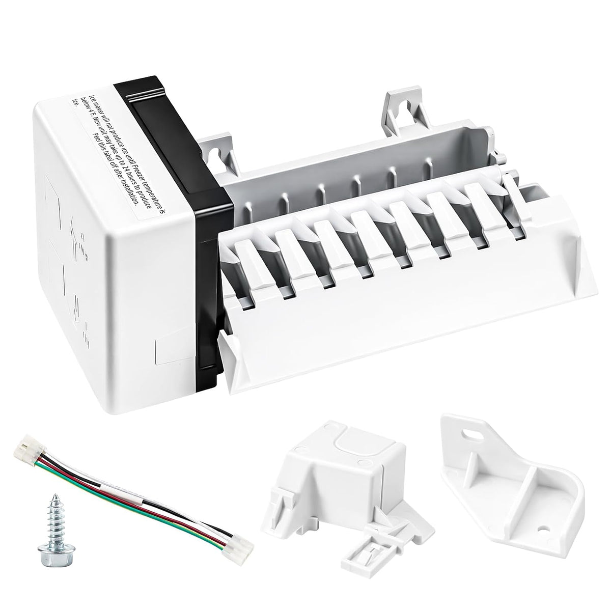 2198597 Ice Maker, 185W 115V 60Hz, Fit for Whirlpool, Maytag