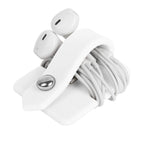 Portable Electronic Device Cover Cord Organizer for Earphones, Yellow