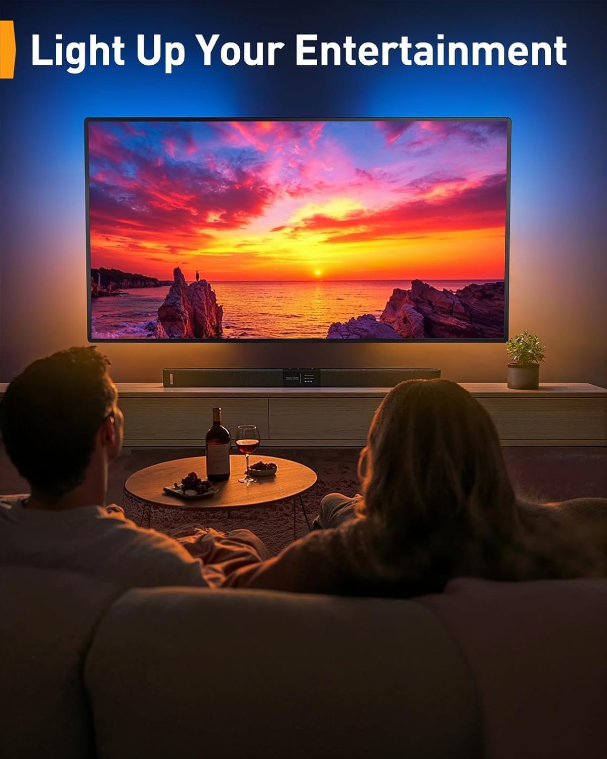 Perlegear UL Listed Full Motion TV Wall Mount for 42-90" TVs up to 132lbs