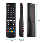 【2-Pack】 for Roku TV Remote,Replacement for TCL,ONN, Hisense Roku TVs