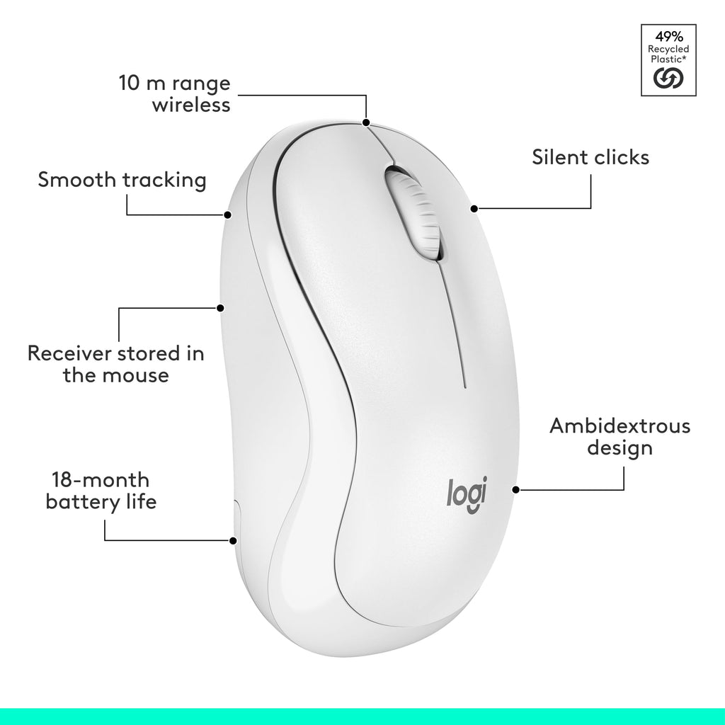 Logitech MK295 Silent Wireless Mouse & Keyboard Combo