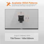 GRIFEMA Tilt TV Wall Bracket for 26 to 65 Inch TVs