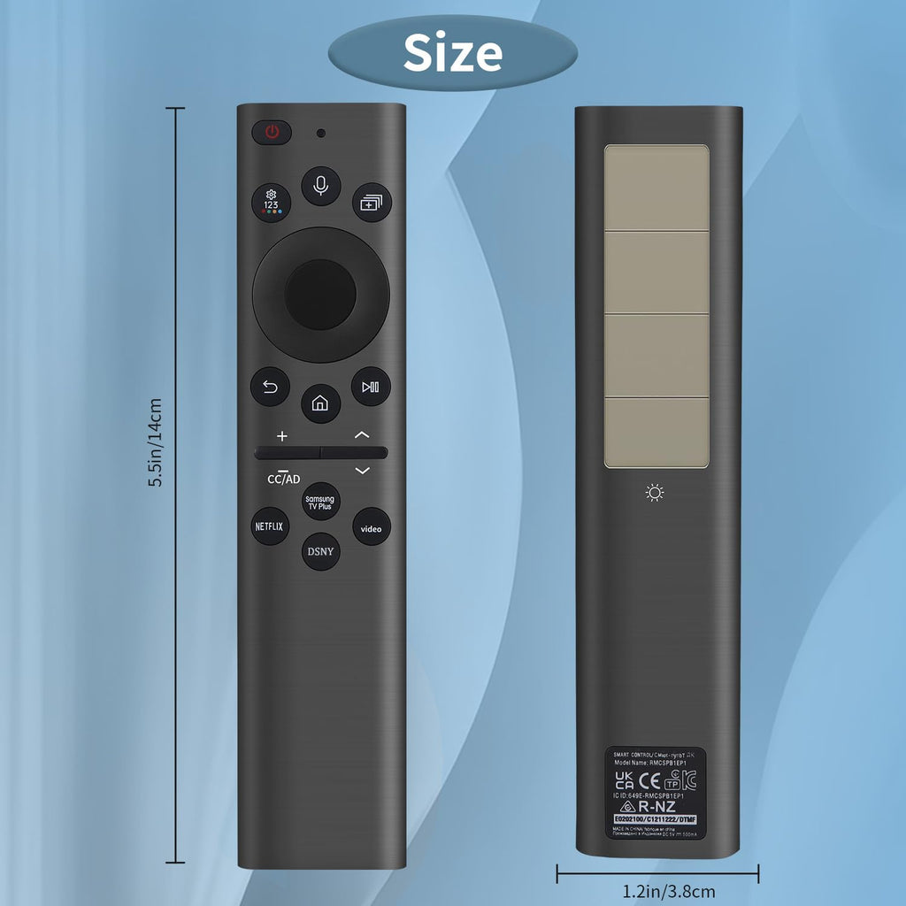 for Samsung-Smart-TV-Remote-Replacement, Universal for All Samsung TVs (BN59-01315A)