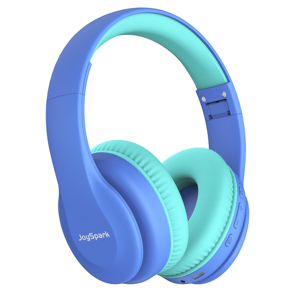 JoySpark Kids Bluetooth Headphones Over-Ear, 60Hrs, Built-in Mic-Purple