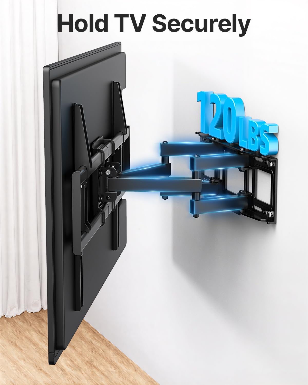 USX STAR Tilting TV Wall Mount Bracket for 32 42 43 50 55 60 Inch TVs