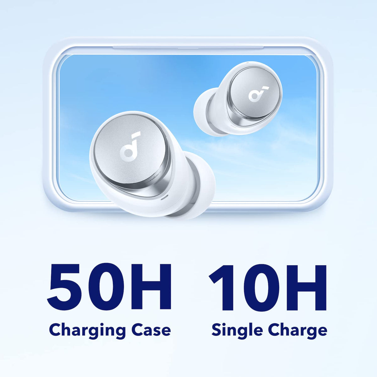 Soundcore by Anker Space A40 Adaptive Active Noise Cancelling Earbuds