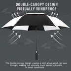 ZOMAKE Golf Umbrella Windproof and Rainproof Large
