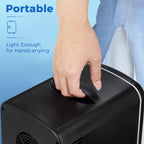 Antarctic Star Compact Refrigerator, Portable Mini Fridge, Skin Care 4L Capacity/6 Cans, for Bedroom, Car, Office & Dorm, Small Cooler for Cosmetics, Beverage and Food, White