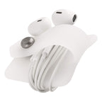 Portable Electronic Device Cover Cord Organizer for Earphones, Yellow
