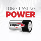 Energizer Max D Batteries (4 Pack) - 1.5V Battery LR20 - Long Lasting Power
