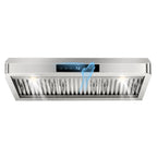 42 inch Range Hood Under Cabinet 1200 CFM Stainless Steel Stove Vent Hoods