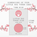 Pocket Hug Gift For Friend | Wooden Special Friendship Token For Her | TKF
