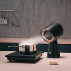 CIARRA Portable Range Hood, 2-Speed Desktop Kitchen Exhaust Fan