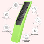 (2 Pack) Cover for Samsung Remote Silicone Protective Case Compatible with Samsung TV Remote Control Cover BN59 Series Glow in The Dark Remote Skin Sleeve