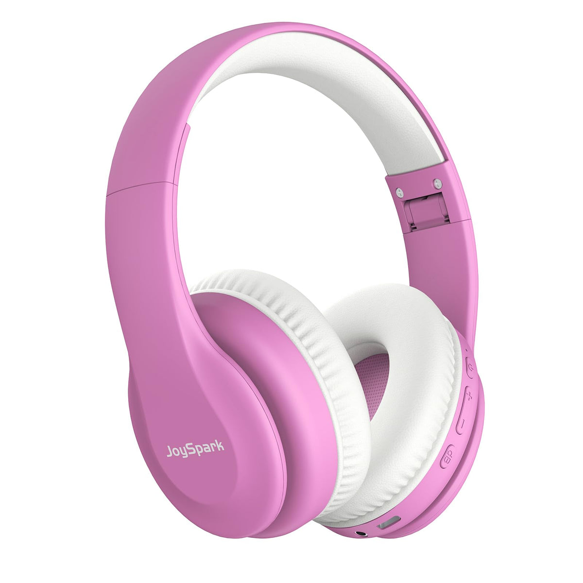 JoySpark Kids Bluetooth Headphones Over-Ear, 60Hrs, Built-in Mic-Purple