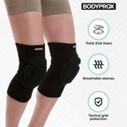 Bodyprox Protective Knee Pads, Thick Sponge Anti-Slip, Collision Avoidance Knee Sleeve