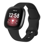 AK Straps for Fitbit Sense 2/Fitbit Sense/Fitbit Versa 4/Fitbit Versa 3 Straps for Women Men,Silicone Sport Classic Soft Replacement Straps Compatible with Fitbit Versa 3/Versa 4/Sense/Sense 2