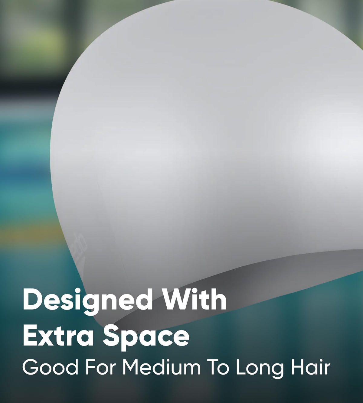 Speedo Unisex Long Hair Cap