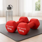 Neoprene Dumbbell Hand Weights Pair Home Exercise for Women Men Arm Pilates Dumbbells in 1kg 1.5kg 2kg 3kg 4kg 5kg 8kg 10kg Set