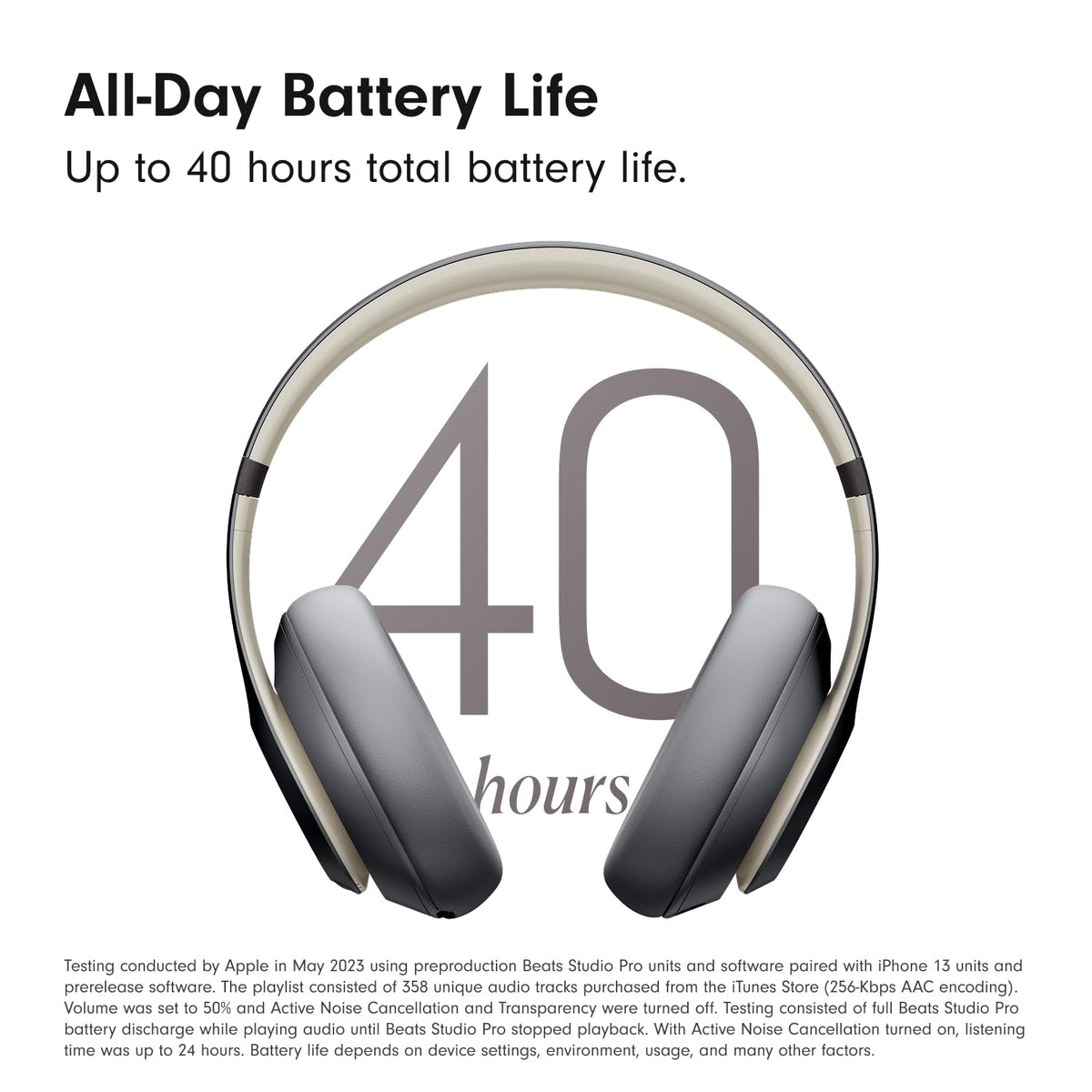 Beats Studio Pro with AppleCare+ for Headphones (2 Years) - Sandstone