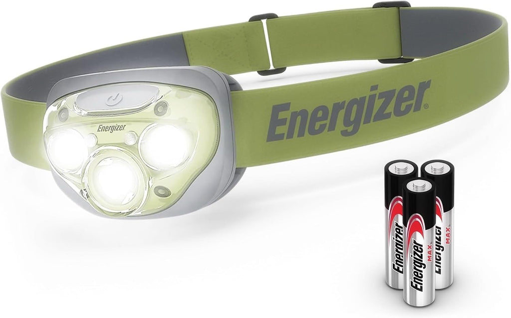 Energizer Vision HD+ 260 Lumen Head Torch, Super Bright LED, 7 Modes