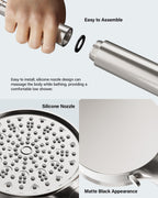 Cobbe Hard Water Filter Shower Head with 1.5m Hose and Holder
