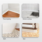 Zayejod PVC Quadrant Trim Laminate Beading Self Adhesive Matte White