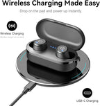 TOZO T10 Wireless Earbuds Powerful Bass Stereo Wireless Charging, APP, IPX8