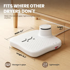 Full Body Dryer after Shower, 960W, Hot and Cool Air, White