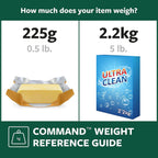 Command Clear Refill Strips Mini 40Strips/PK/ 12PK/CS