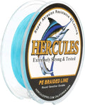 Hercules Braided Fishing Line 4 Strands 100m-2000m 6lb-100lb Super Strong PE Fishing Wire Multifilament Fishing Lines for Saltwater & Freshwater Fishing