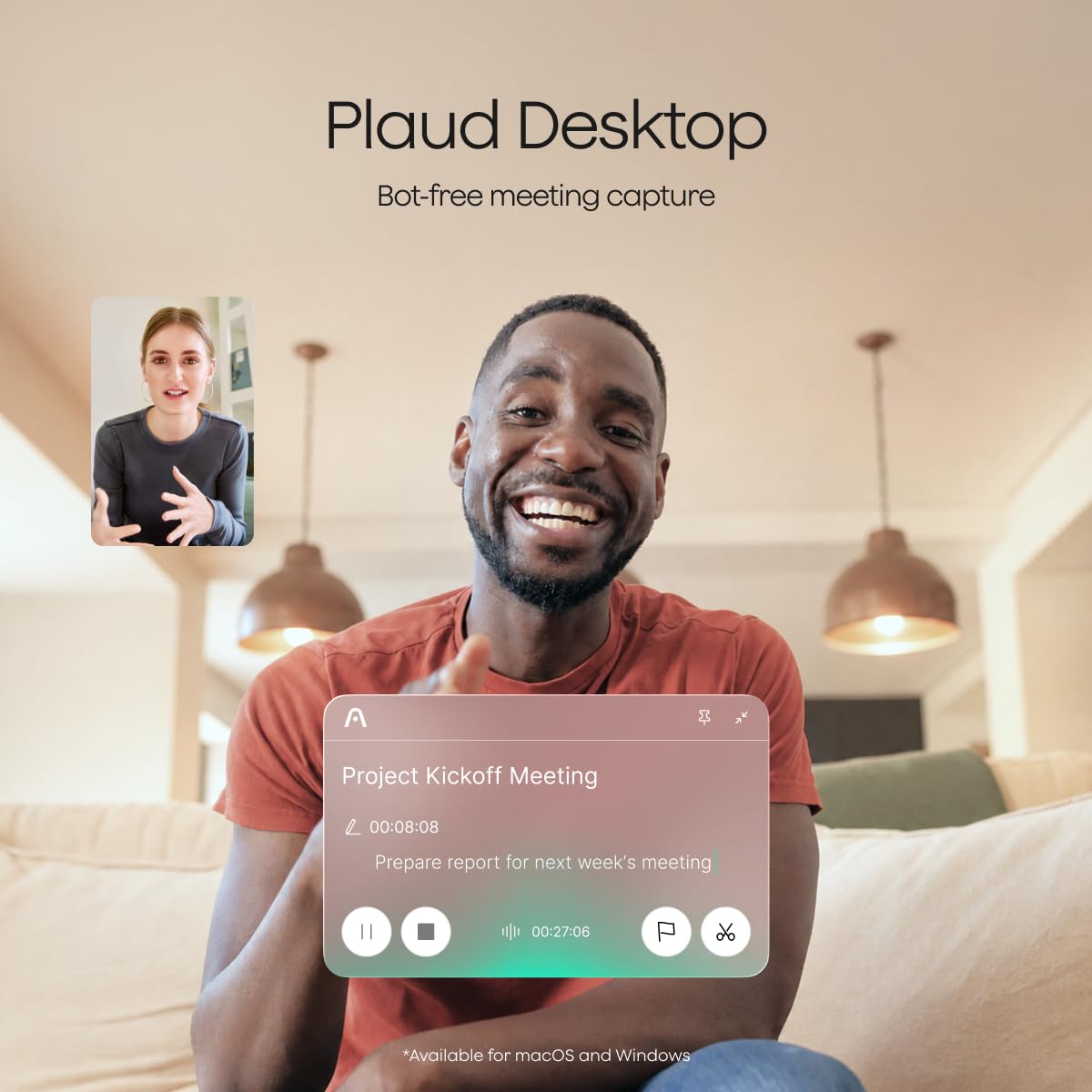 Plaud Note Pro AI Voice Recorder Transcribe & Summarize for Meetings Calls