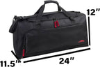 Trail maker 55 Liter, 24 Inch Lightweight Canvas Duffle Bags for Men & Women For Traveling, the Gym, and as Sports Equipment Bag/Organizer