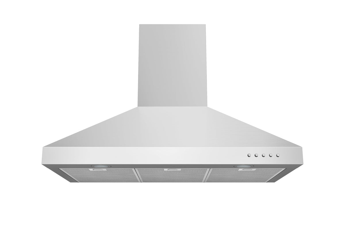 Hauslane Wall Mount Range Hood 30 Inch Convertible 350-750 CFM Low Noise