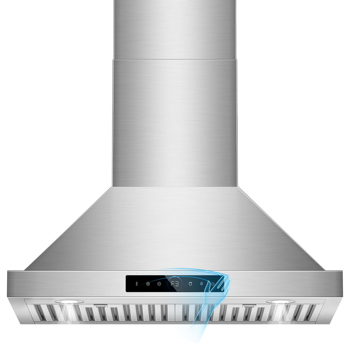 42 inch Range Hood Under Cabinet 1200 CFM Stainless Steel Stove Vent Hoods