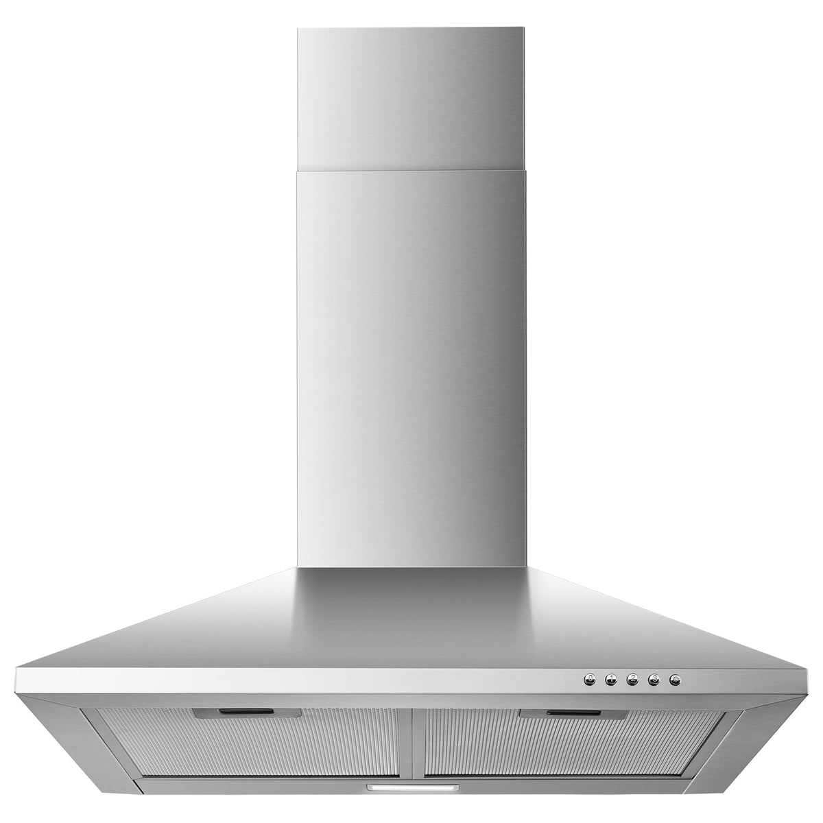 24 inch Range Hood, Ducted/Ductless Range Hood 450CFM, Wall Mount