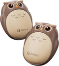 Gaiatop Rechargeable Hand Warmers 2 Pack, Cute Owl Handwarmers