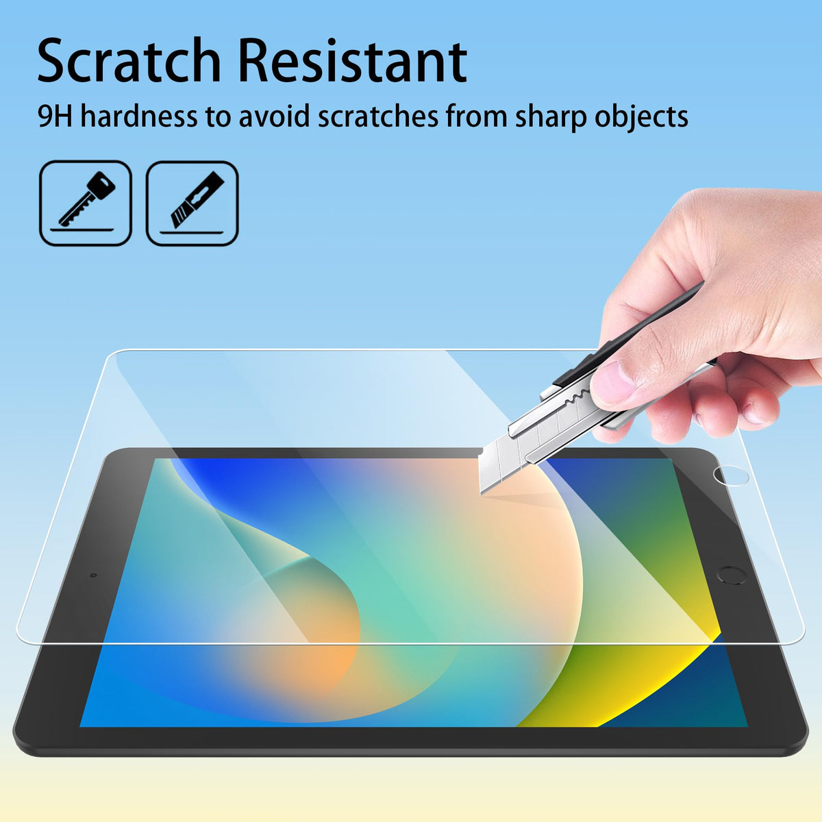 4youquality 2-Pack for iPad (A16) 11th & 10th Generation Screen Protector