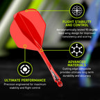 WINMAU | Fusion Integrated Dart Flights & Dart Stems | No.2