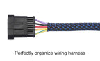 100ft - 1/2 inch PET Expandable Braided Sleeving – Black – Alex Tech Braided Cable Sleeve