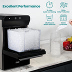 Gevi V2.0 Nugget Ice Maker Countertop,38lbs/Day,Black