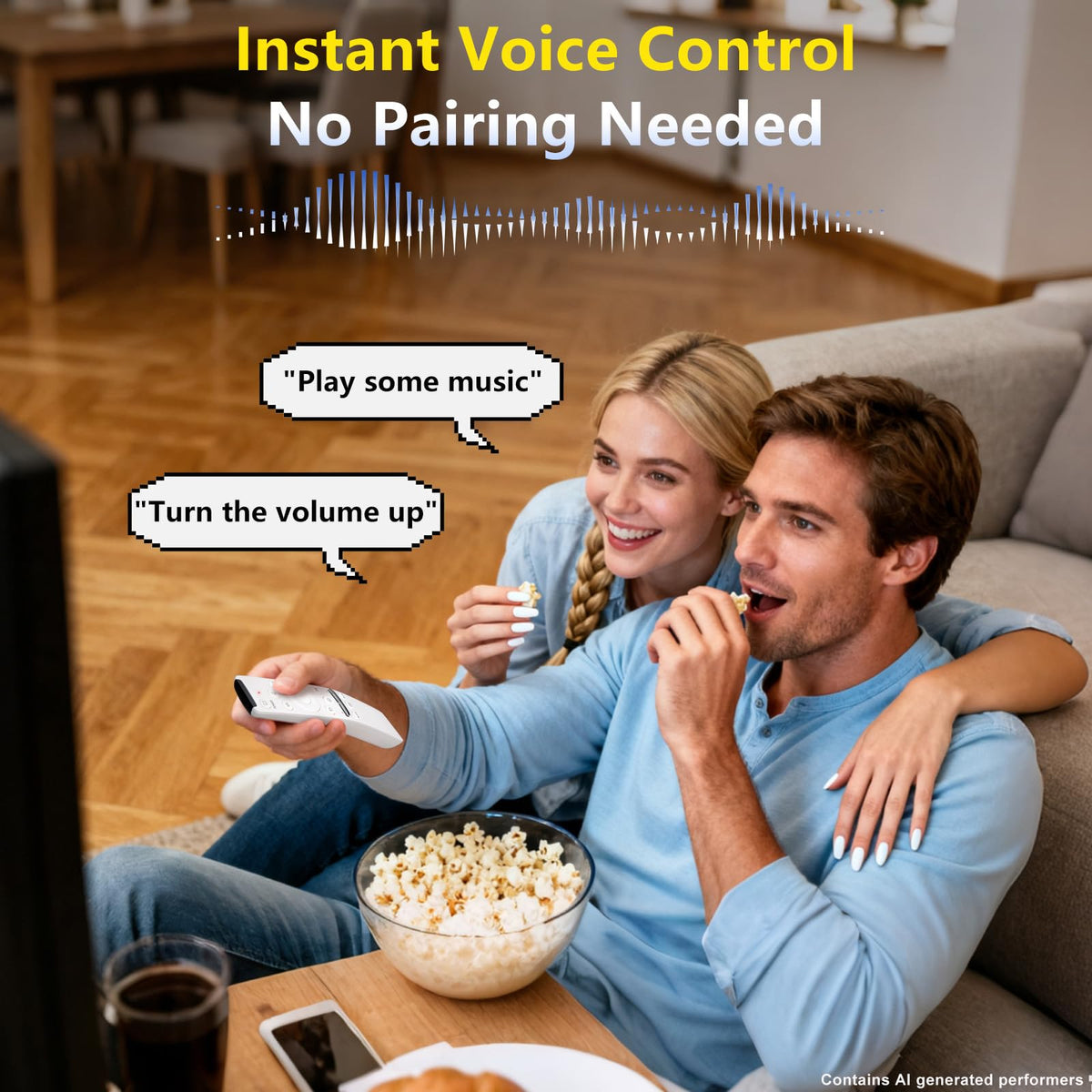 【2-Pack】 for Roku TV Remote,Replacement for TCL,ONN, Hisense Roku TVs