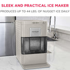 Frigidaire, 26 lb per day, Countertop Bullet Ice Maker, Stainless Steel